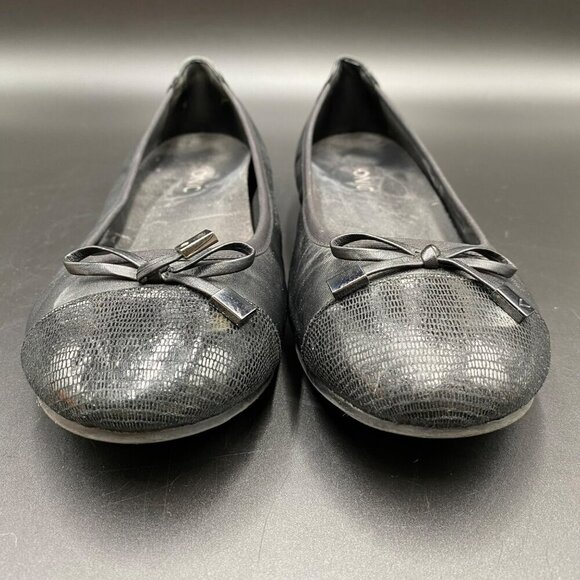 Vionic Minna Black Flats Women's Size 8 - Picture 3 of 12